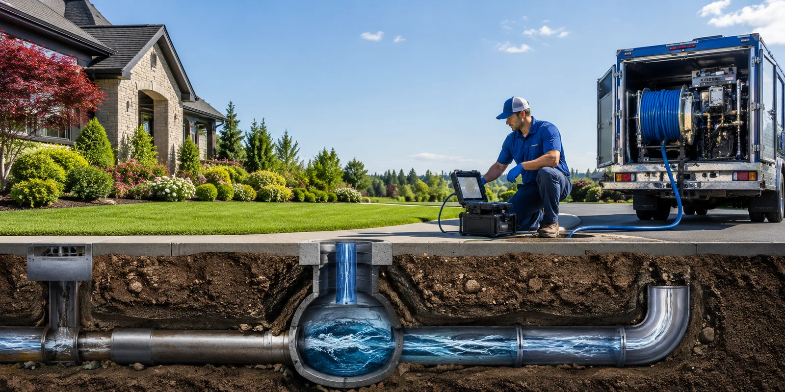 Drainage restoration information for Potomac, MD